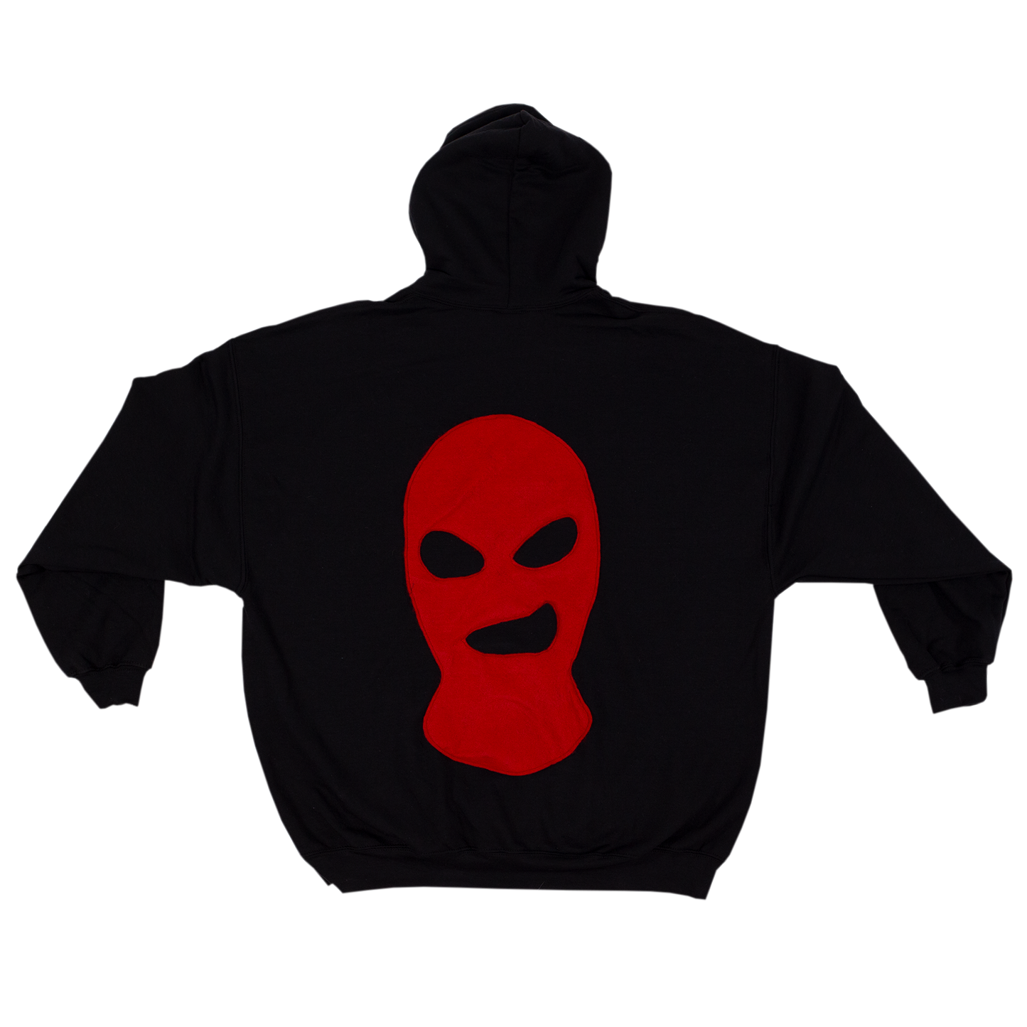 Red Ski Mask Hoodie image 1