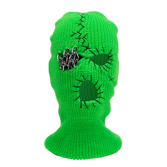Neon Eye Chain Ski Mask image 0