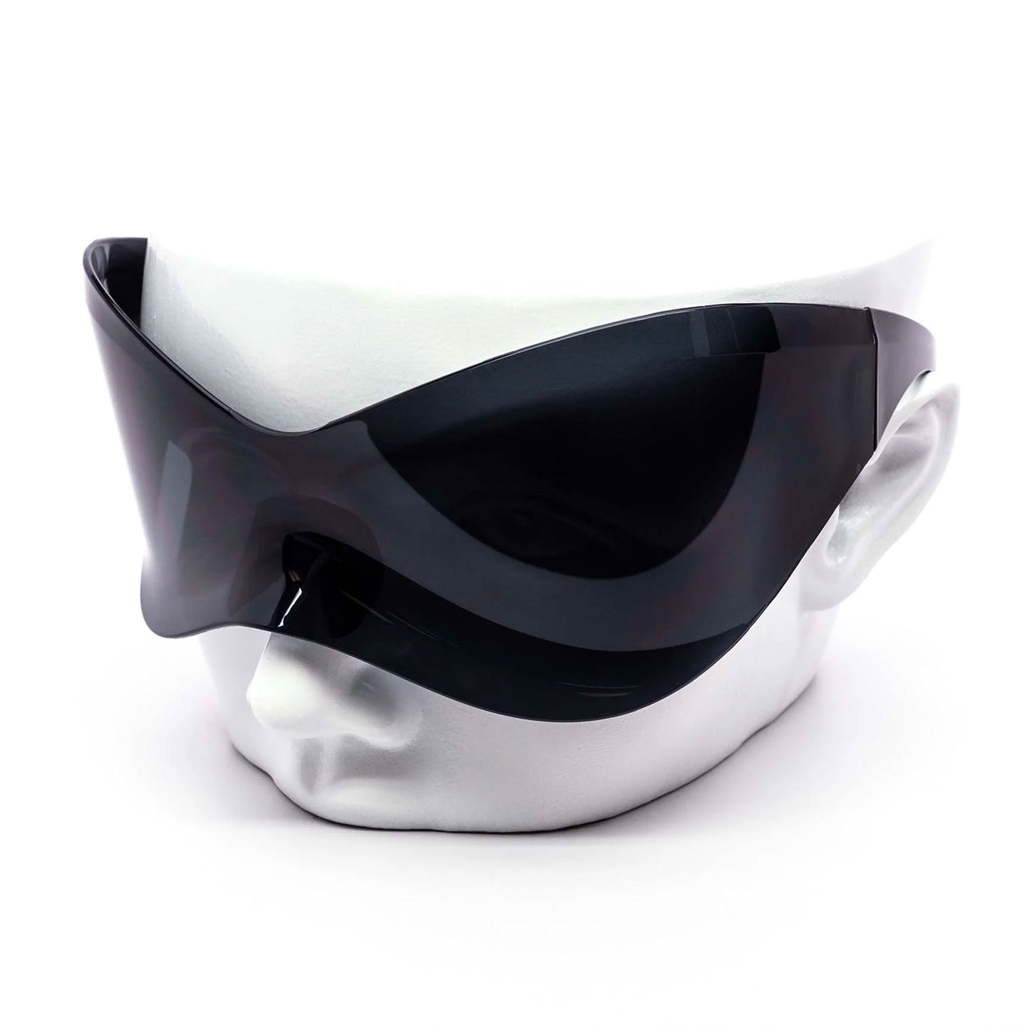 Black Mirror Oversized Sunglasses Rave Gear