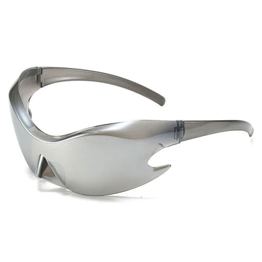 Cyber Rider Silver Sunglasses