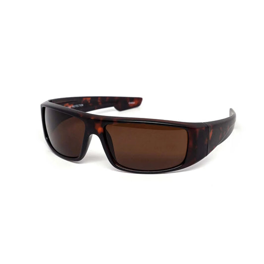 Rave Techno Sunglasses Brown Turtle Print