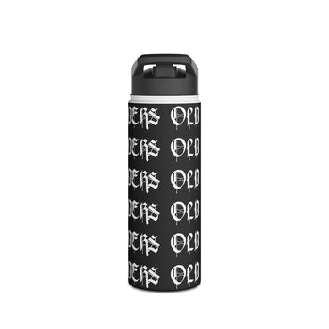 Old World Outsiders Stainless Steel 18oz Water Bottle - Gothic Text Travel Flask
