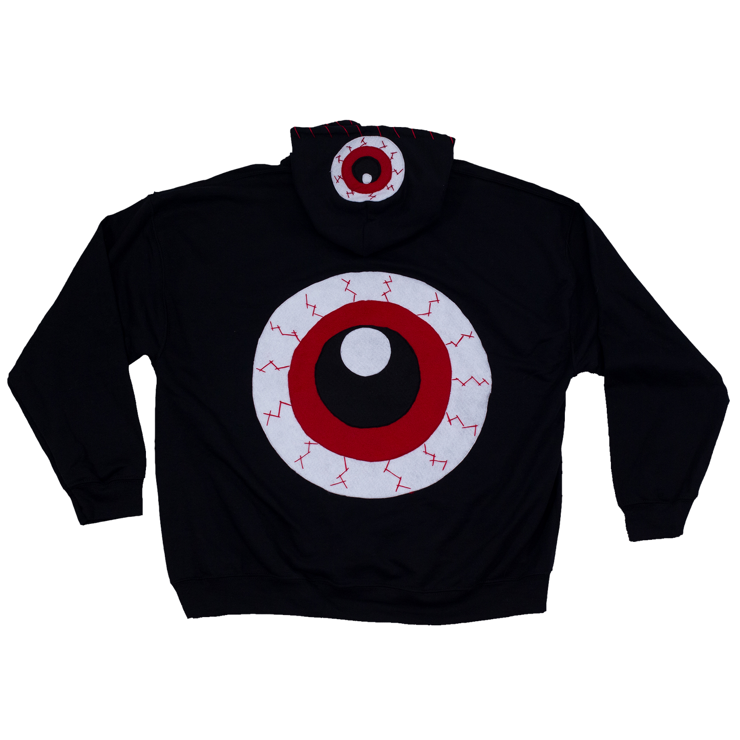 Red Oculus Hoodie image 1