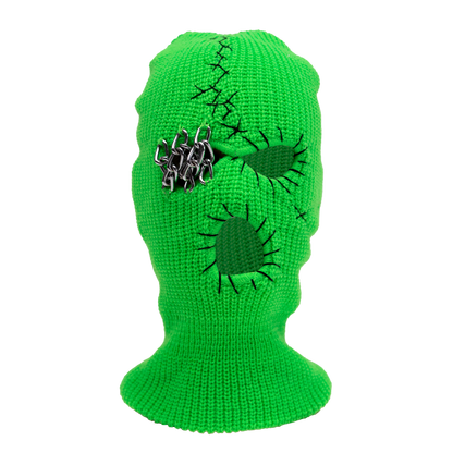 Neon Eye Chain Ski Mask image 0