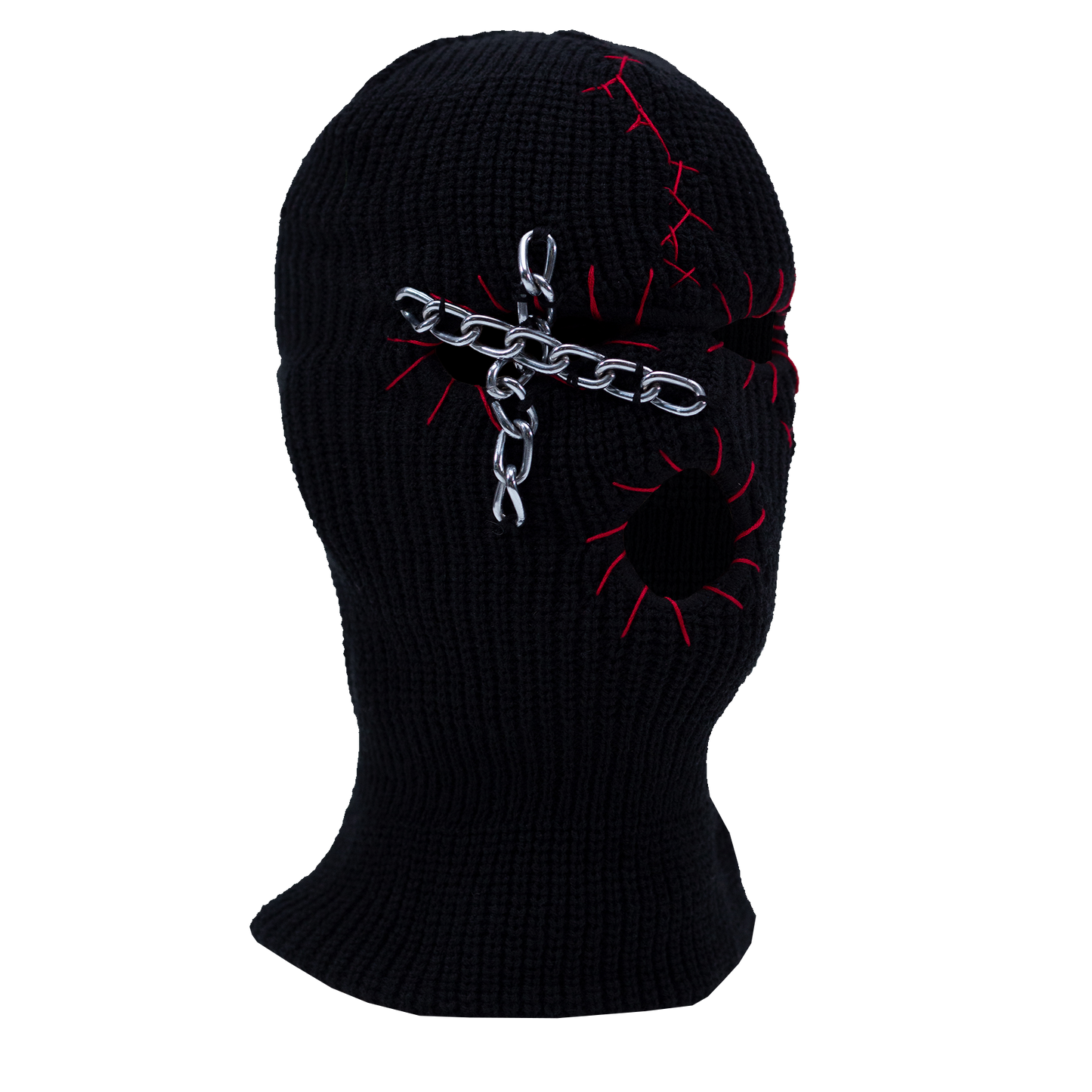 Red Oculus Ski Mask image 2
