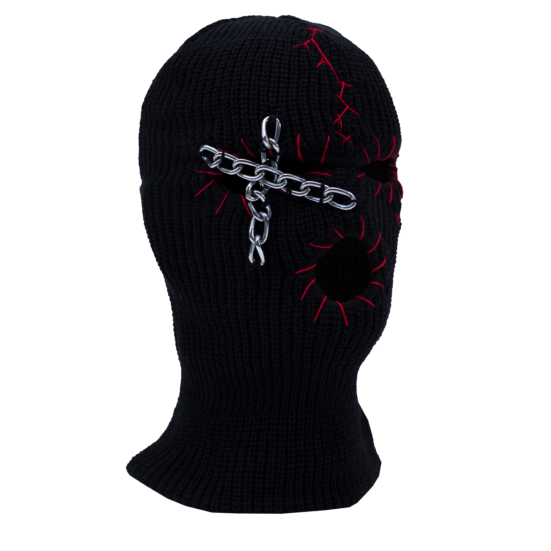Red Oculus Ski Mask image 2