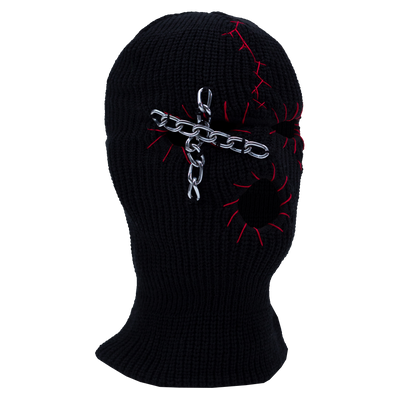 Red Oculus Ski Mask image 2