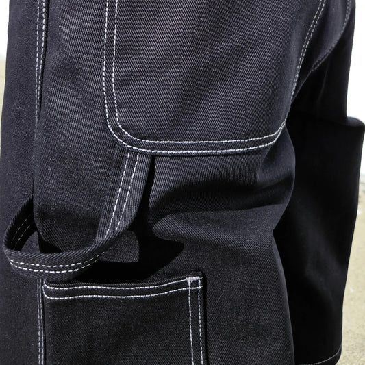 Baggy Carpenter Jorts image Black Oversized Shorts