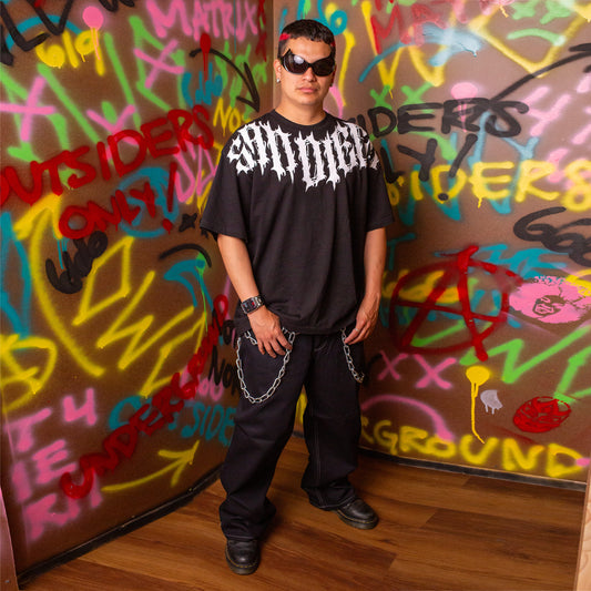 Baggy Jeans Streetwear Black Oversized Pants