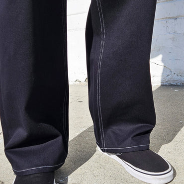 Baggy Jeans Black Oversized Streetwear Pants