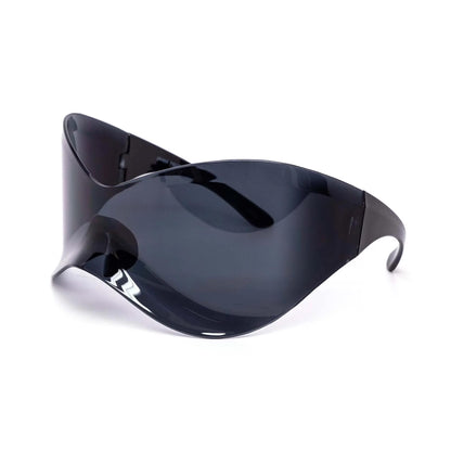 Bat Black Mirror Sunglasses 