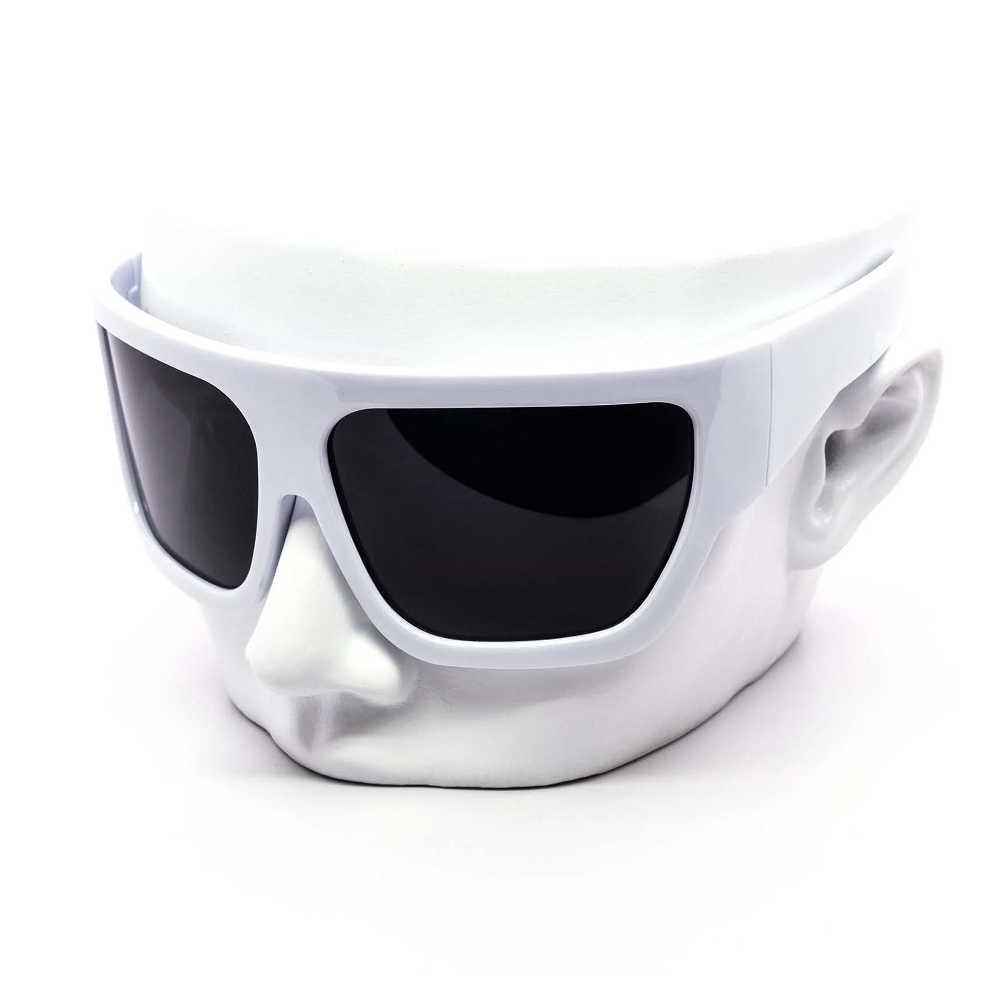 Big Ricky White Sunglasses