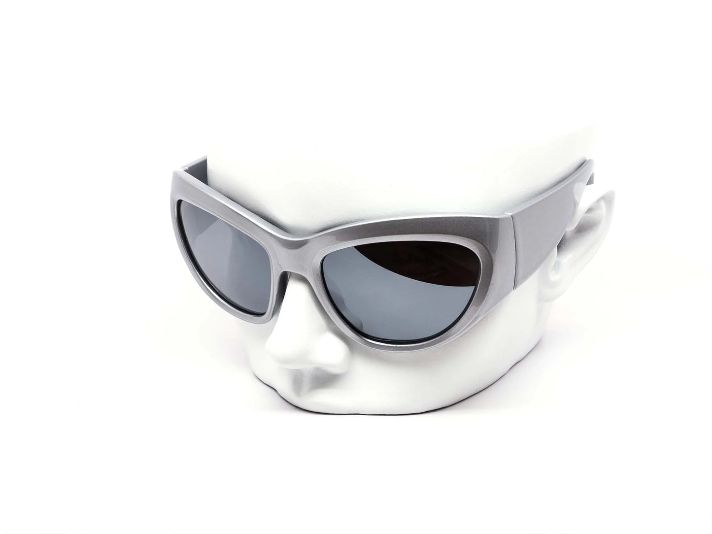 Siver Bug Eye Sunglasses 