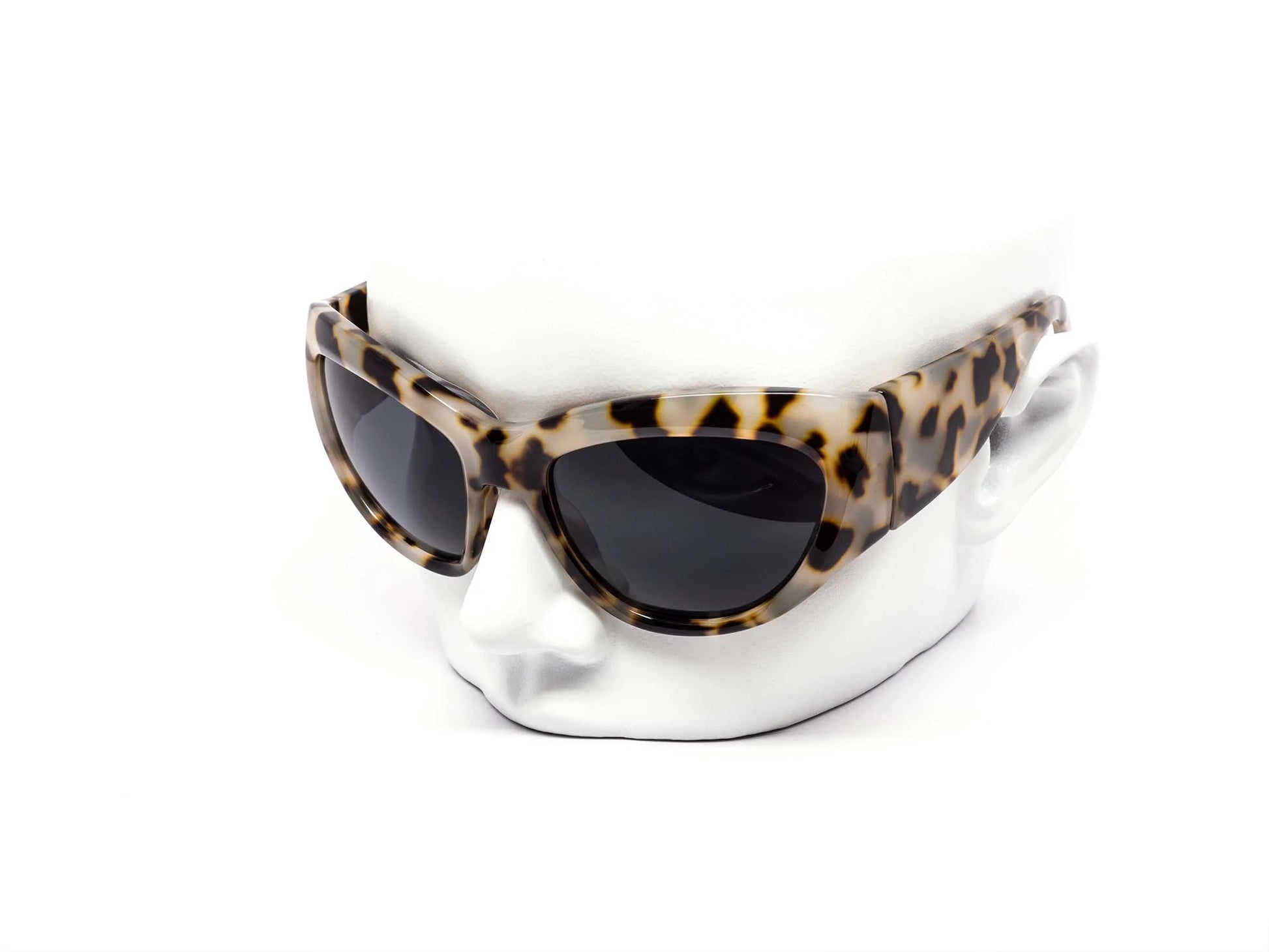 Leopard Bug Eye Sunglasses