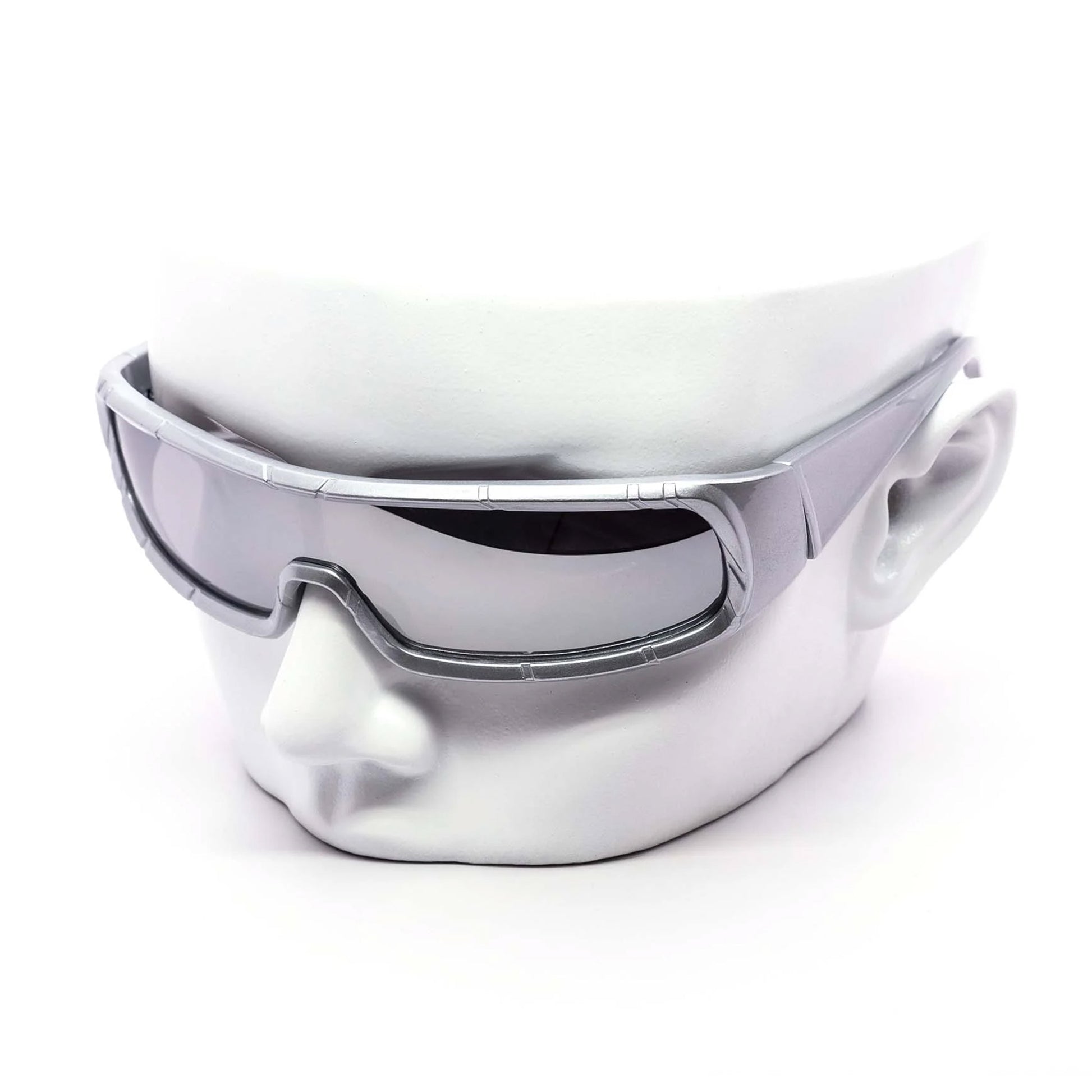Chunky Silver Treaded Cyclops 