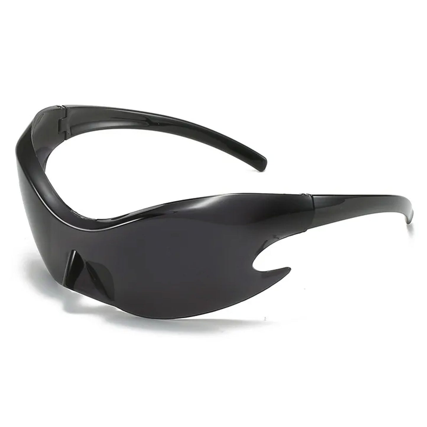 Black Cyber Rider Sunglasses 