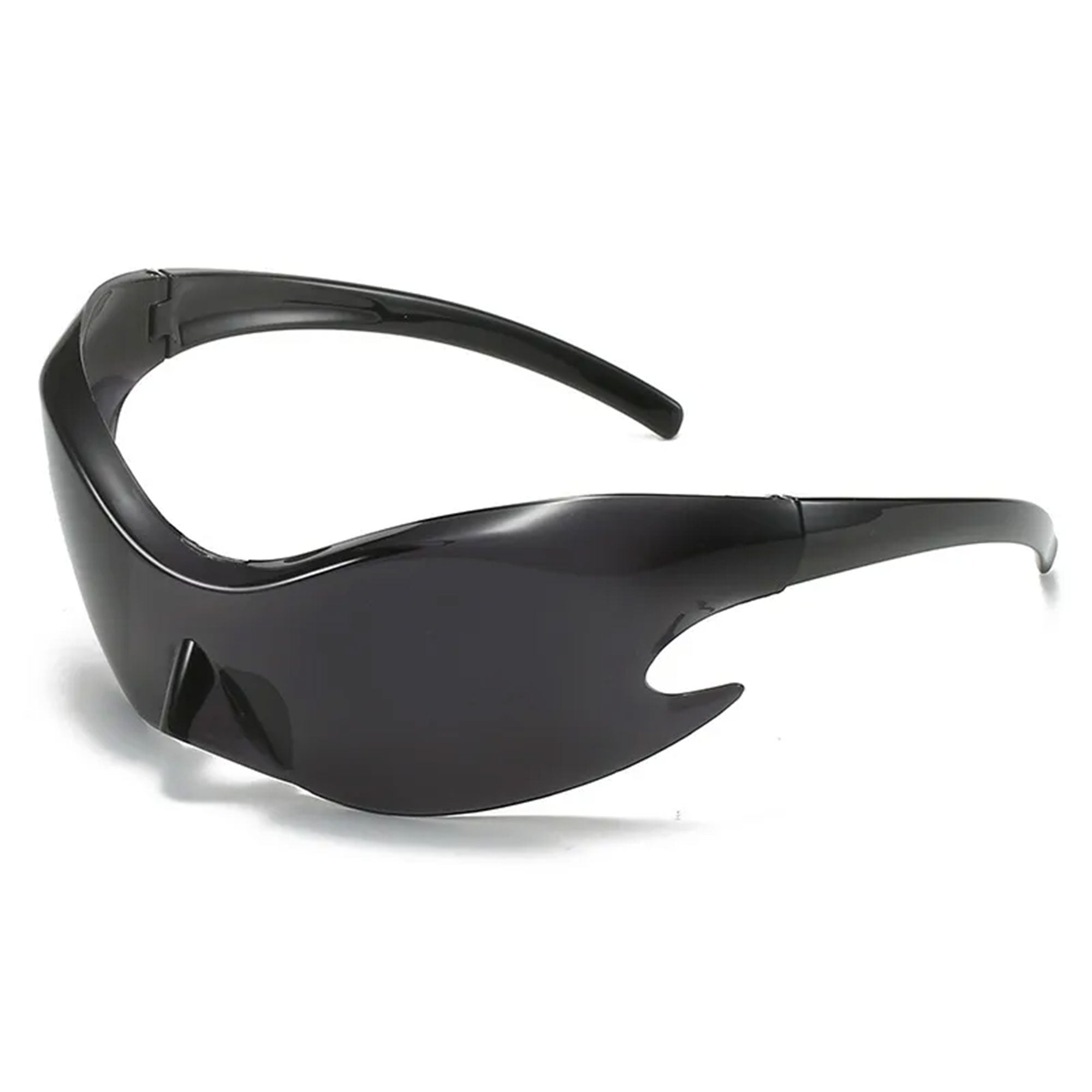 Black Cyber Rider Sunglasses 