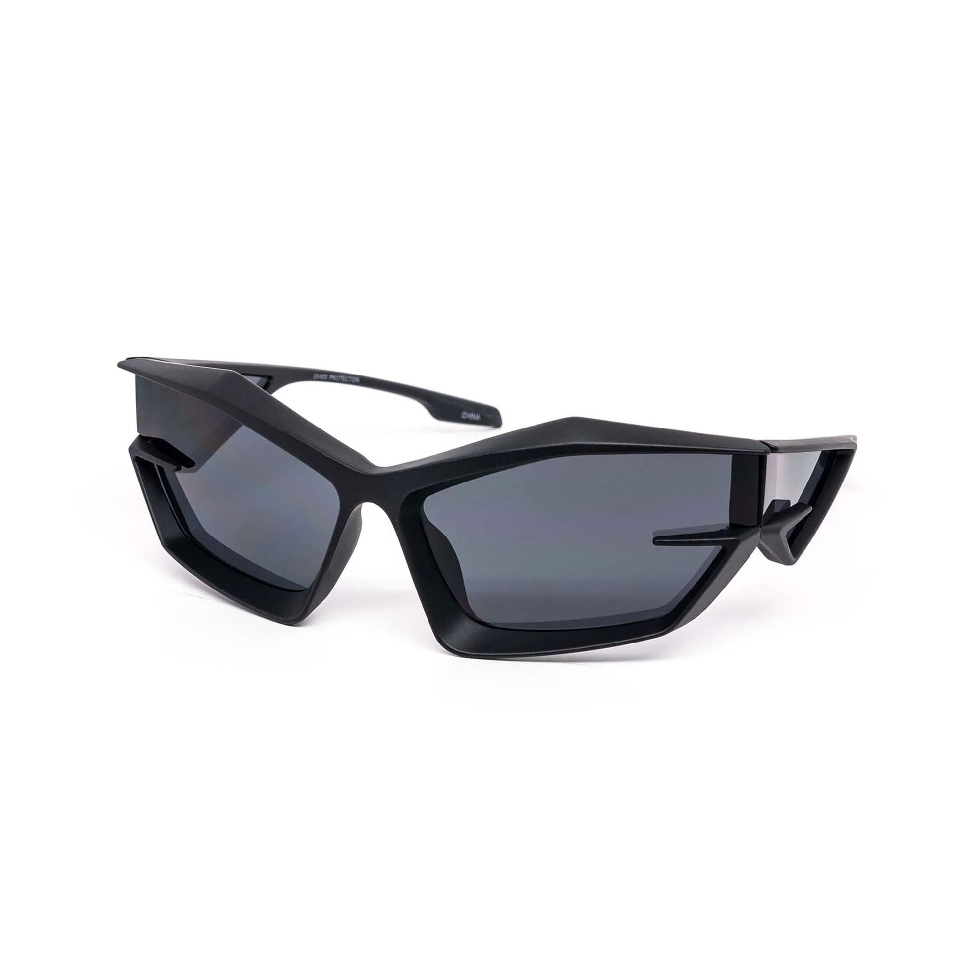 Futuristic Rider Black Sunglasses 
