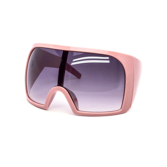 Futuristic Ski Pink Sunglasses