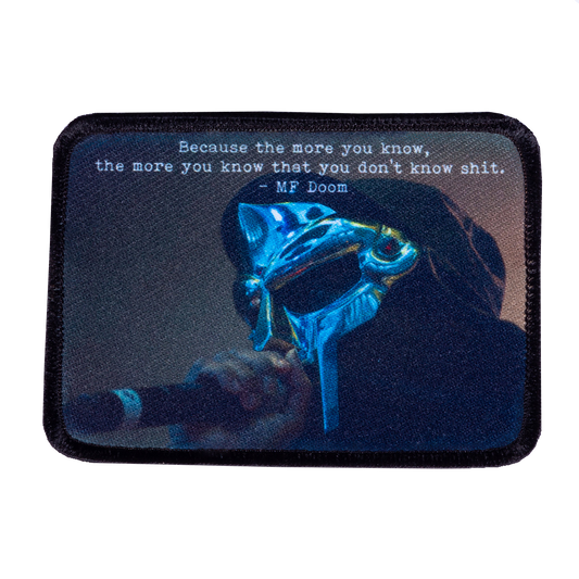 MF Doom patch hip hop patches