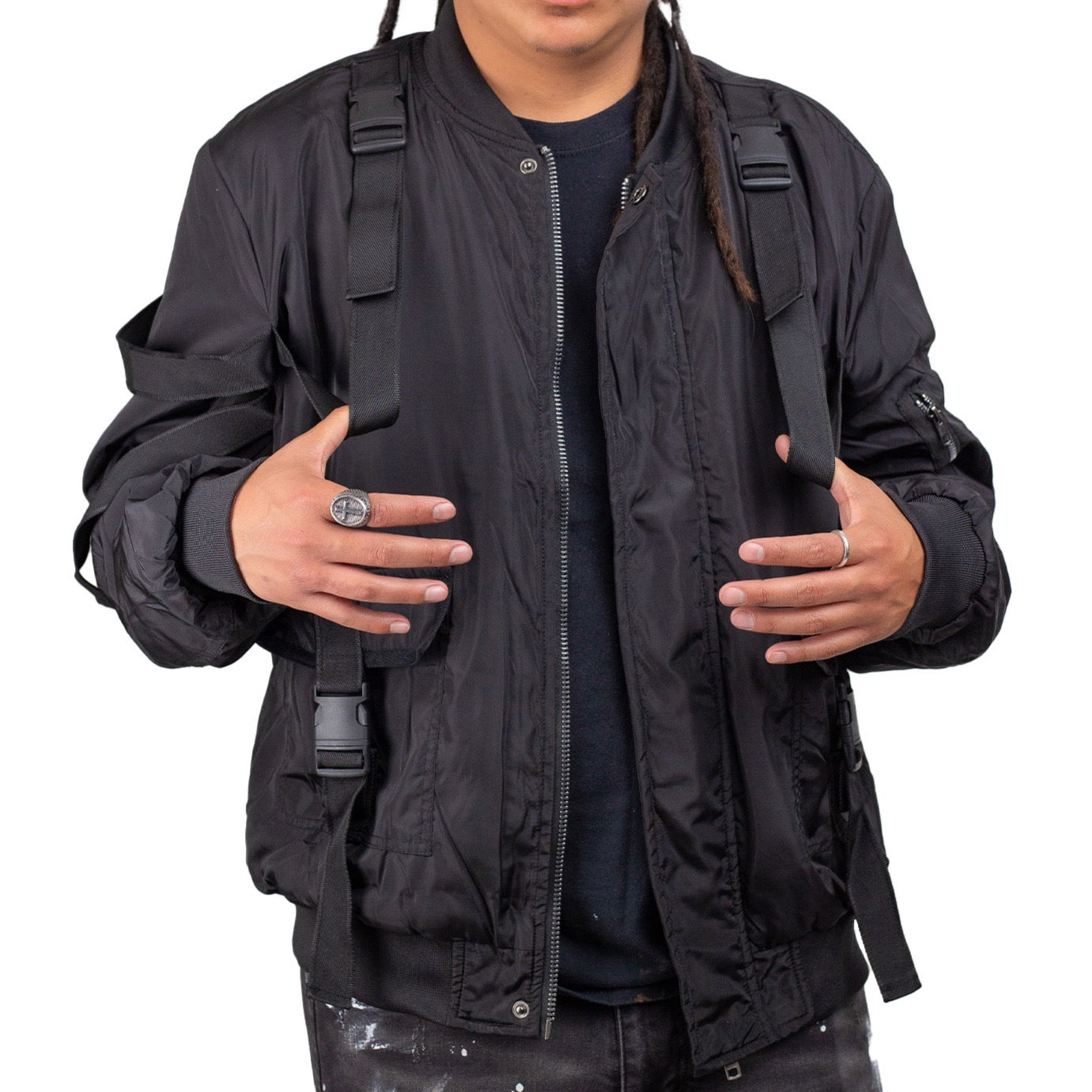 Men’s Tactical / Techwear Strap Jacket
