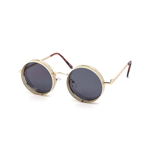 Gold Metal Steampunk Sunglasses