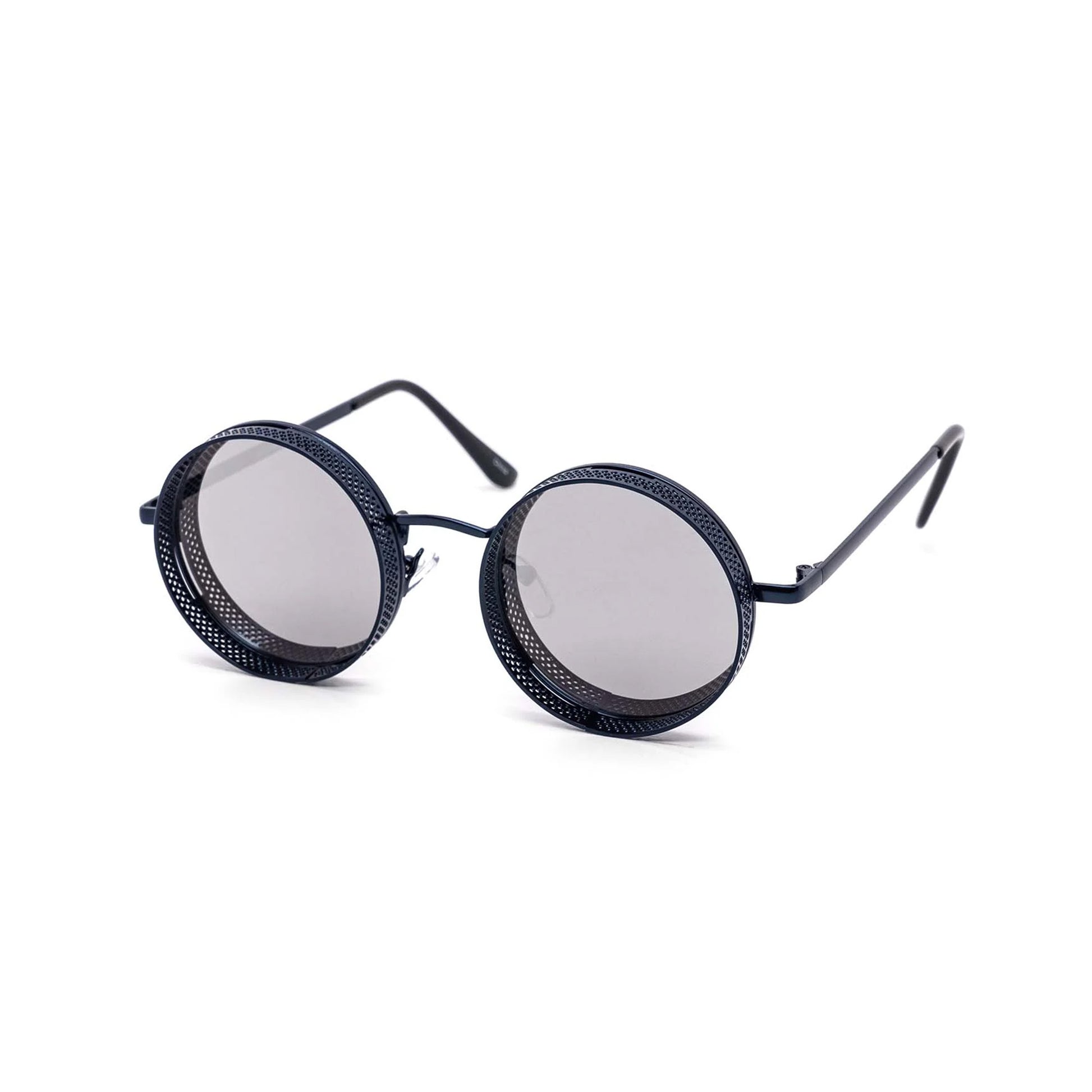 Black Metal Steampunk Sunglasses 