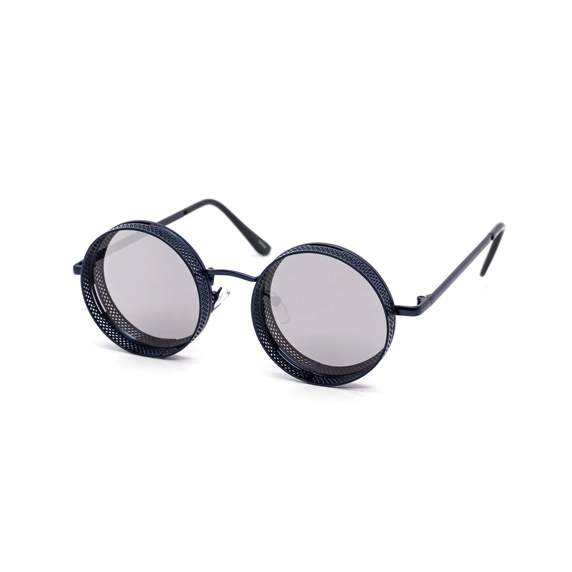 Black Metal Steampunk Sunglasses 