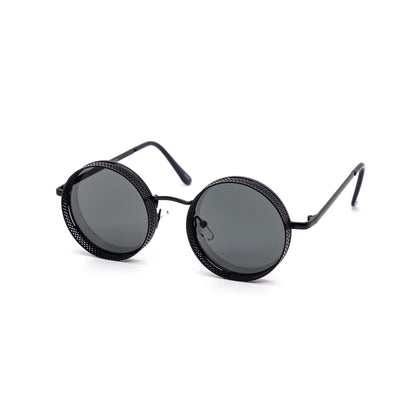 Black Metal Steampunk Sunglasses