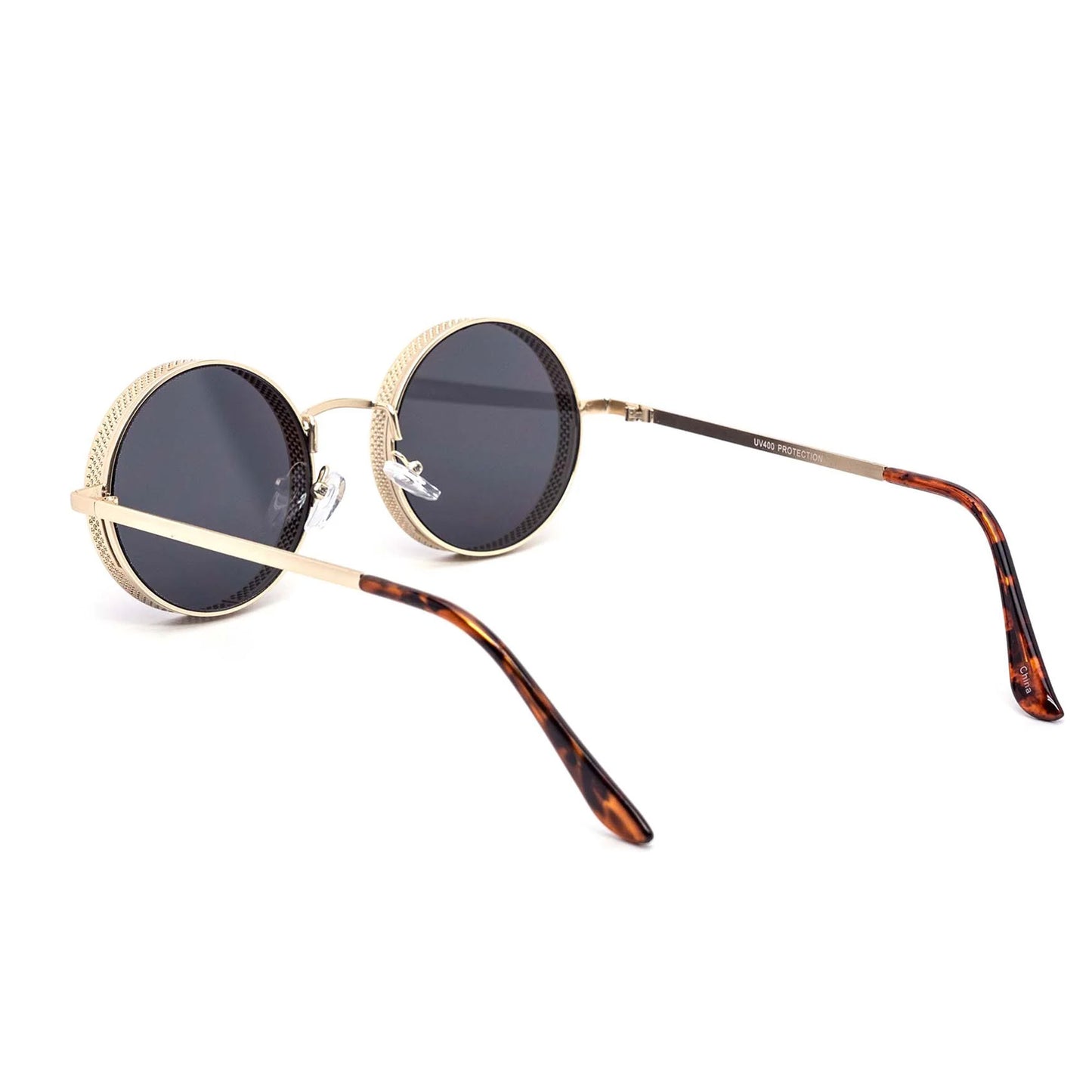 Gold Metal Steampunk Sunglasses