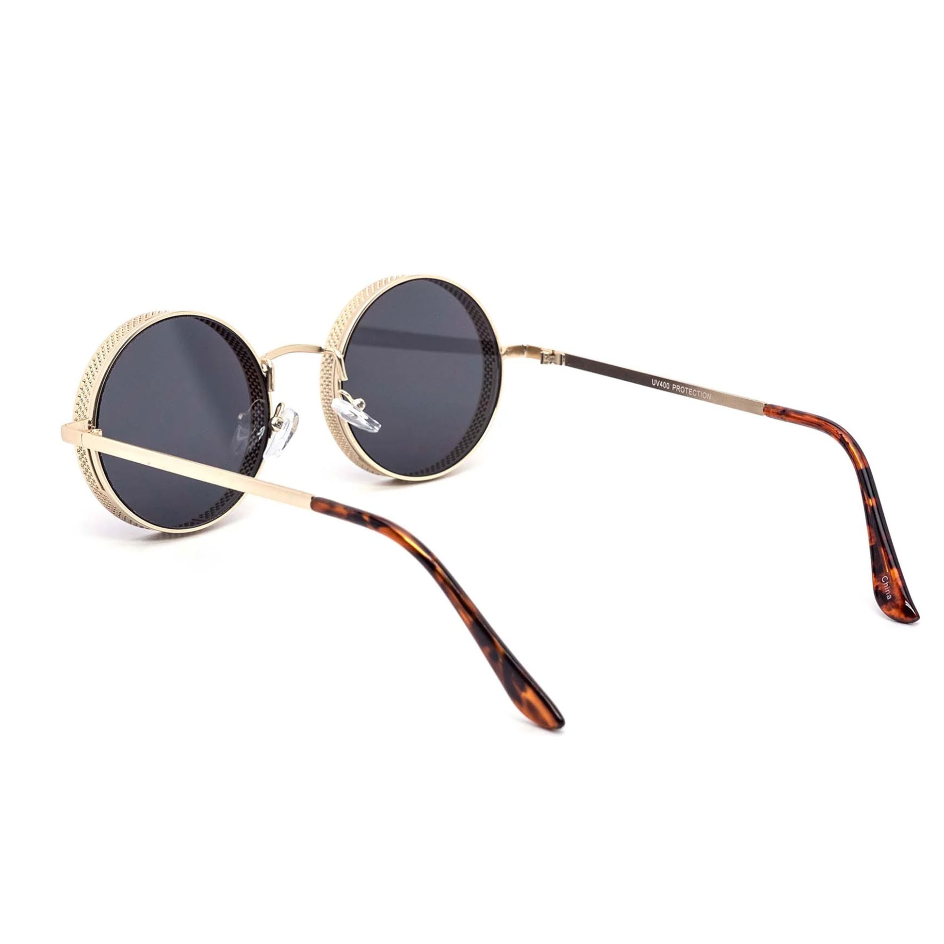 Gold Metal Steampunk Sunglasses