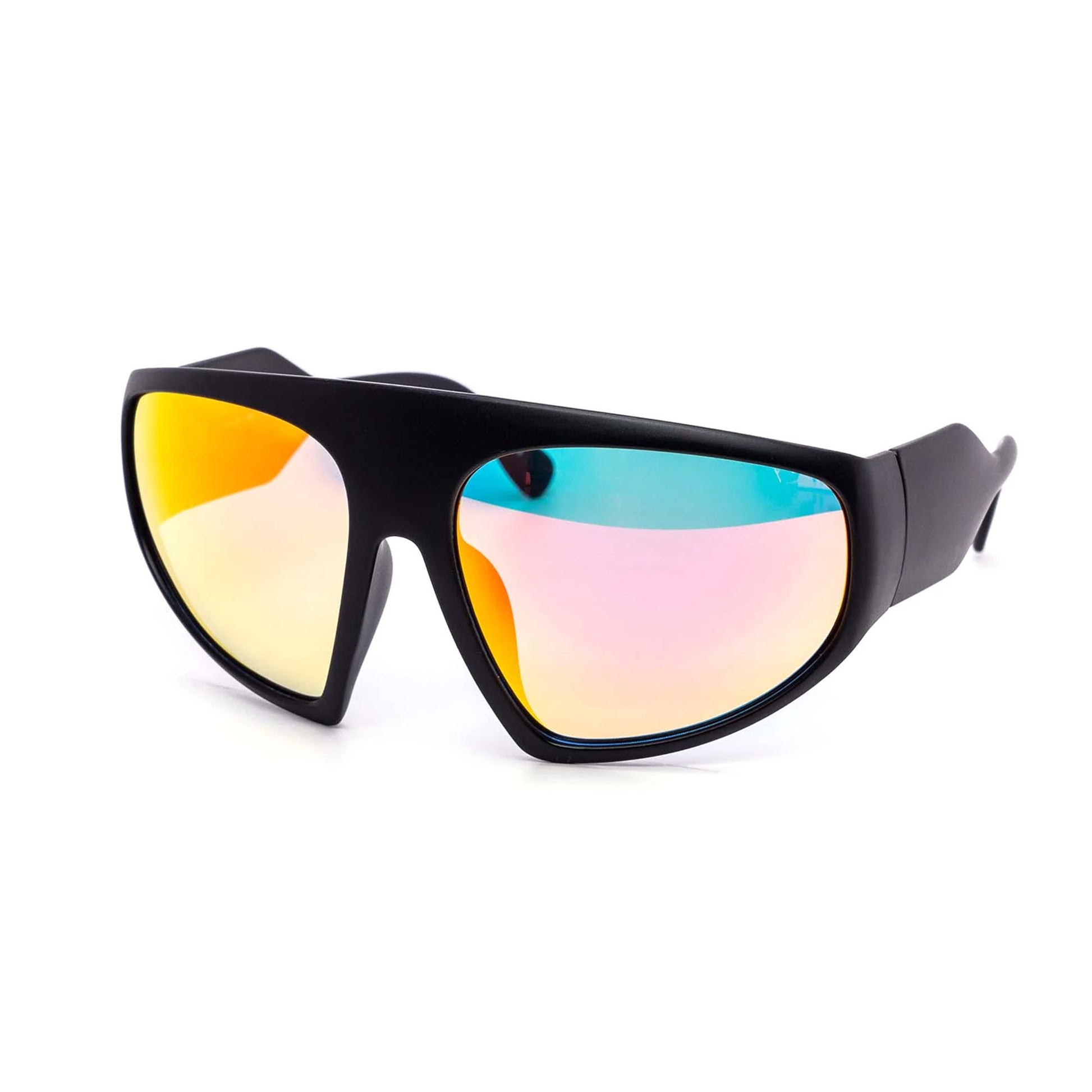 New Vogue Black Sunglasses With Reflective Lens