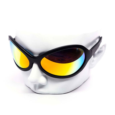 Oversized Vogue Black Superbug Sunglasse Rave Gear