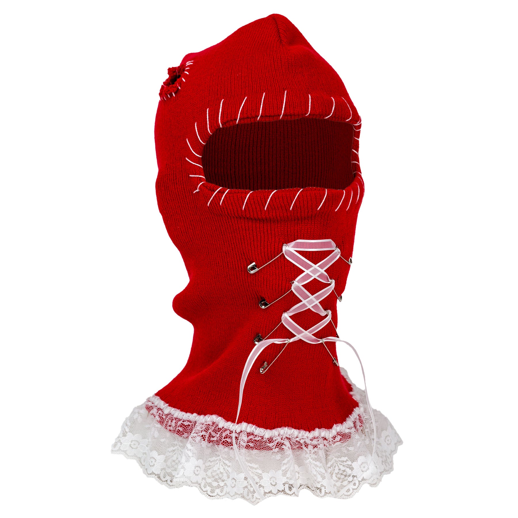 Red Valentine Ski Mask 