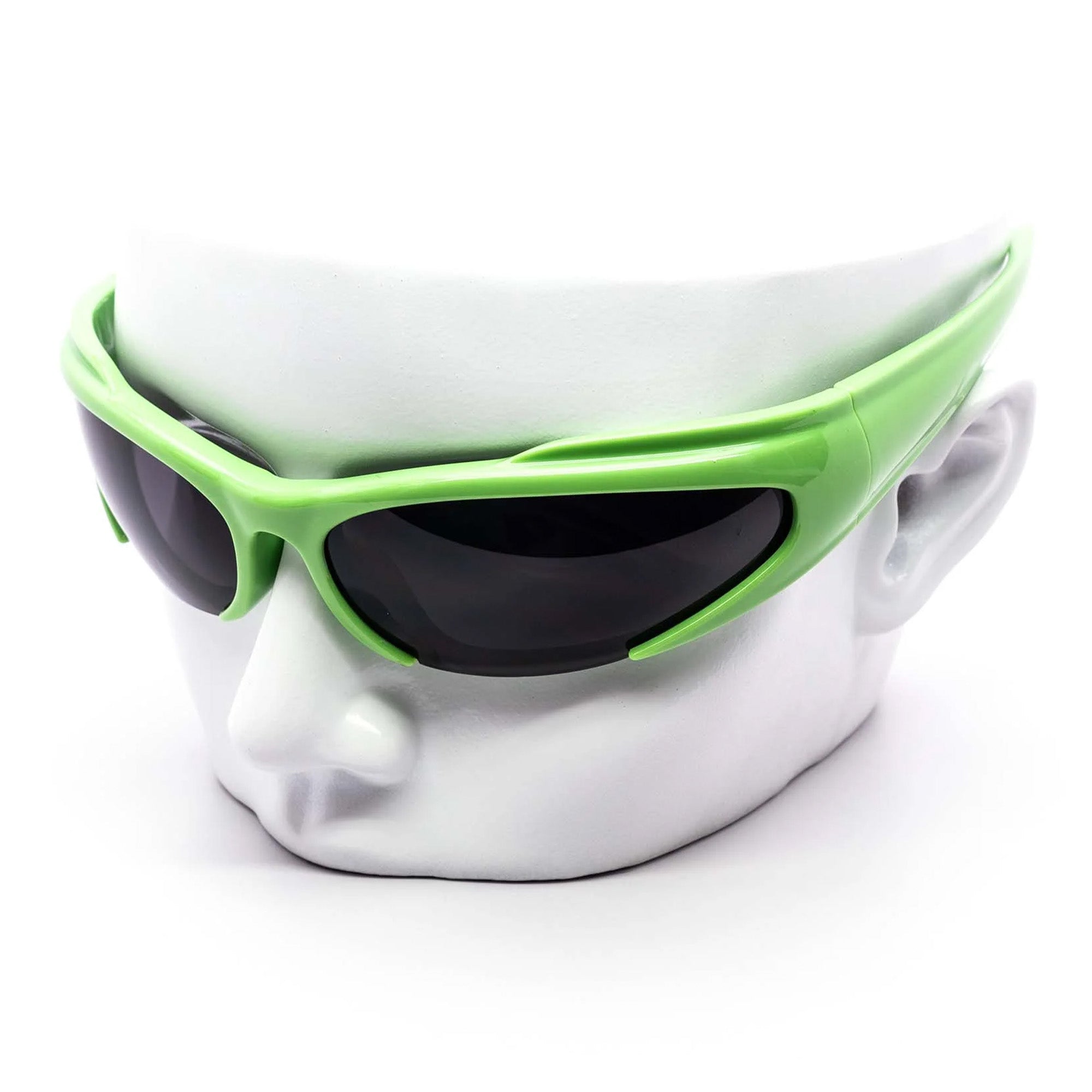 Streamline Rider Lime Green Sunglasses