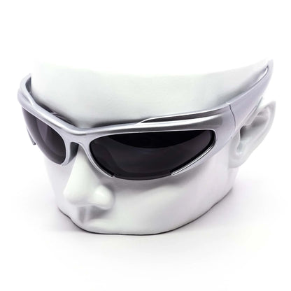 Streamline Rider Silver Sunglasses