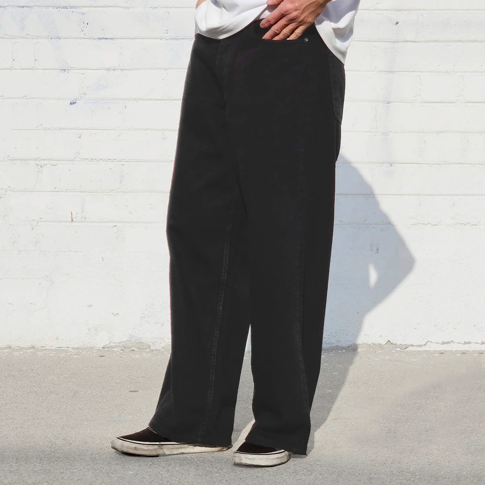 Super Baggy Jeans Oversized Black Pants