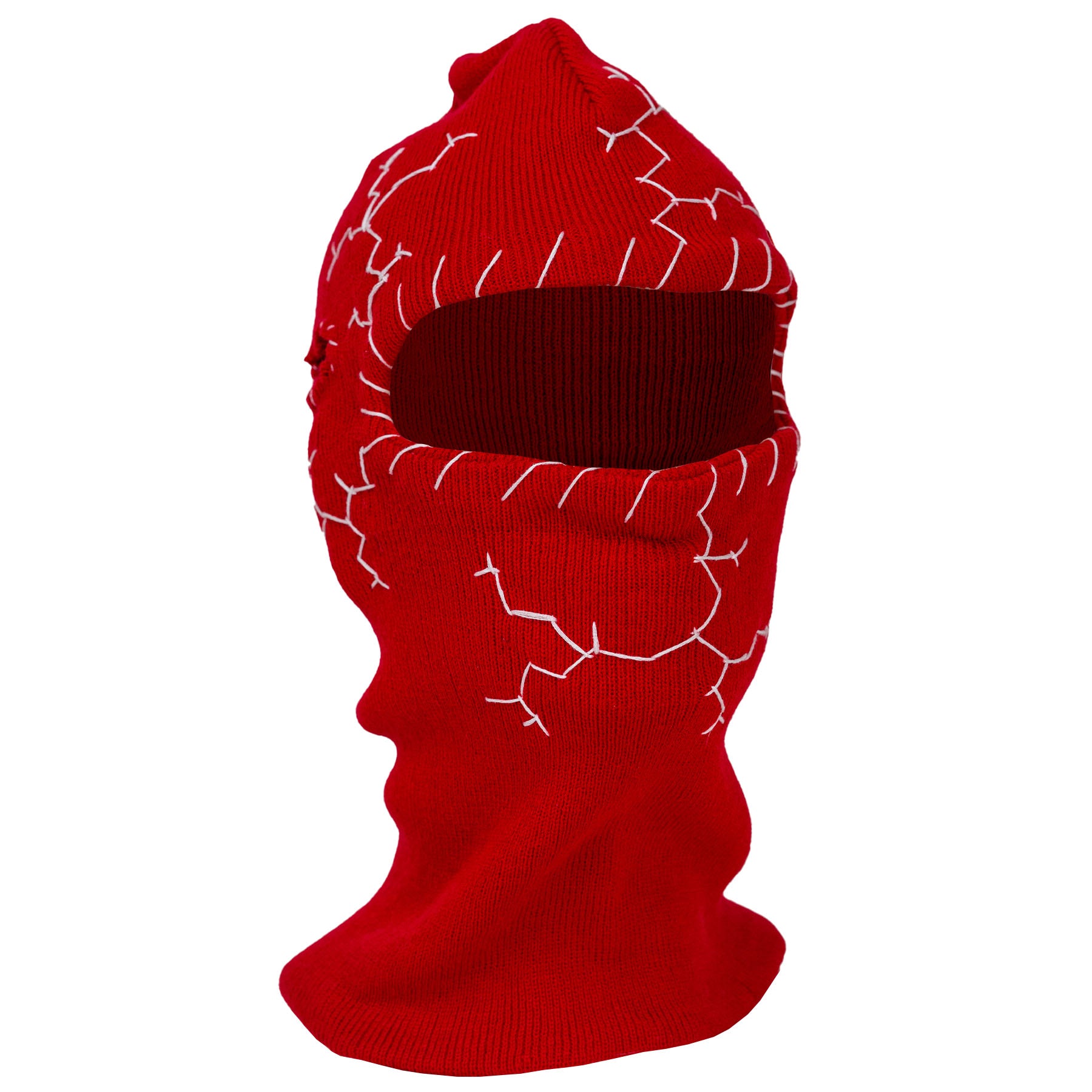 White Vein Ski Mask image 2