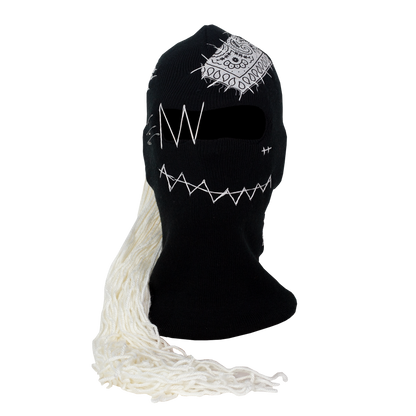 White Voodoo Ski Mask image 0