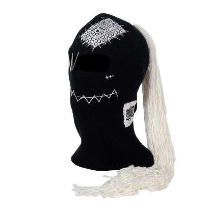 White Voodoo Ski Mask image 2
