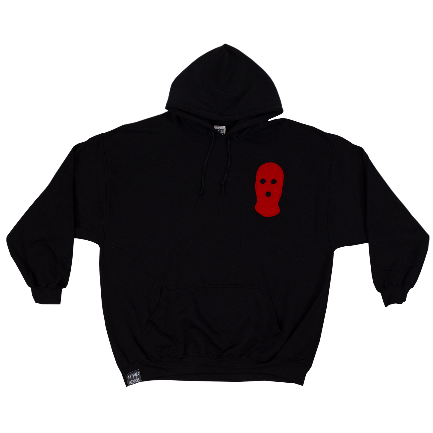 Red Ski Mask Hoodie image 0