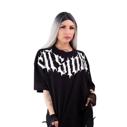 Alternative Streetwear Tee Oversized Tshirt With Oversize Print